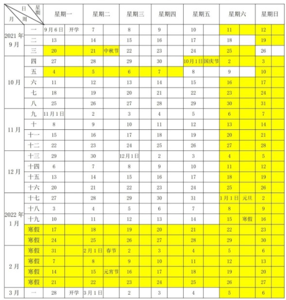 珠?？萍紝W(xué)院寒假什么時(shí)候放