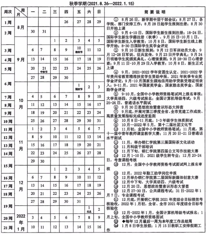 2022銅仁學(xué)院寒假放假時(shí)間公布 幾號開始放寒假.jpg