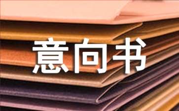 項(xiàng)目的投資意向書